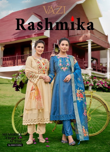 Rashmika By Vazi Pure Viscose Anarkali Kurtis Set Wholesale Price In Surat